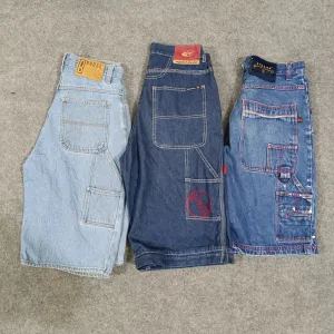 #69 Denim Baggy Jorts -11