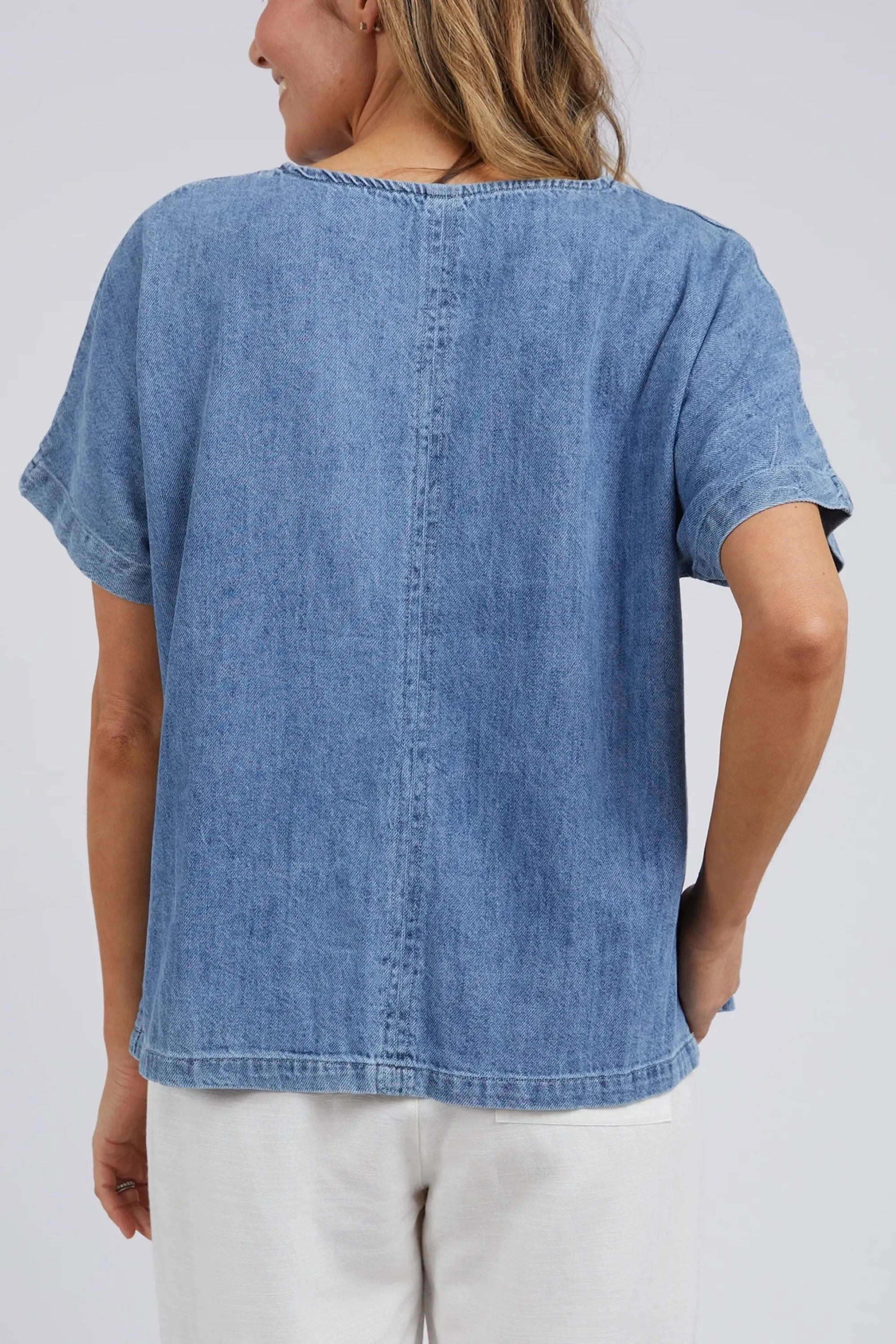 ANDY DENIM S/S TEE - 81D1319