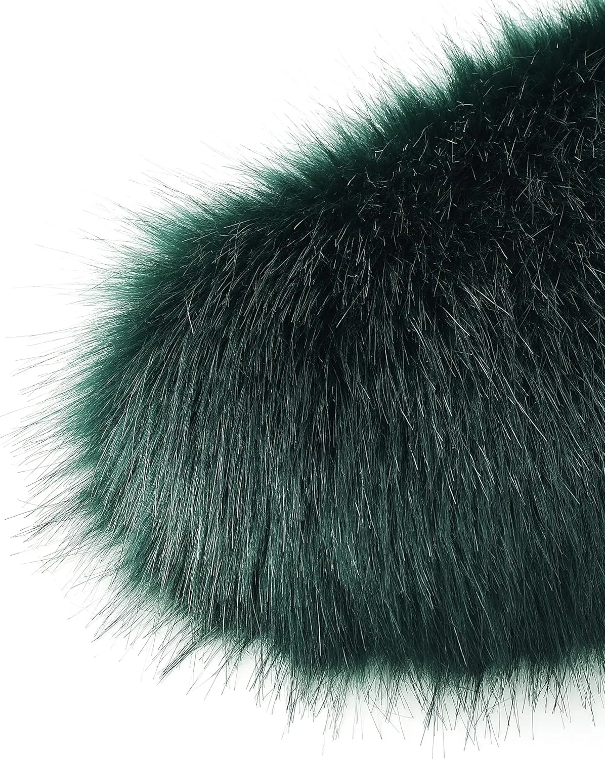 BABEYOND Women's Faux Fur Shawl Party Faux Fur Collar Fur Wraps for Winter Bridal Wedding Cover Up