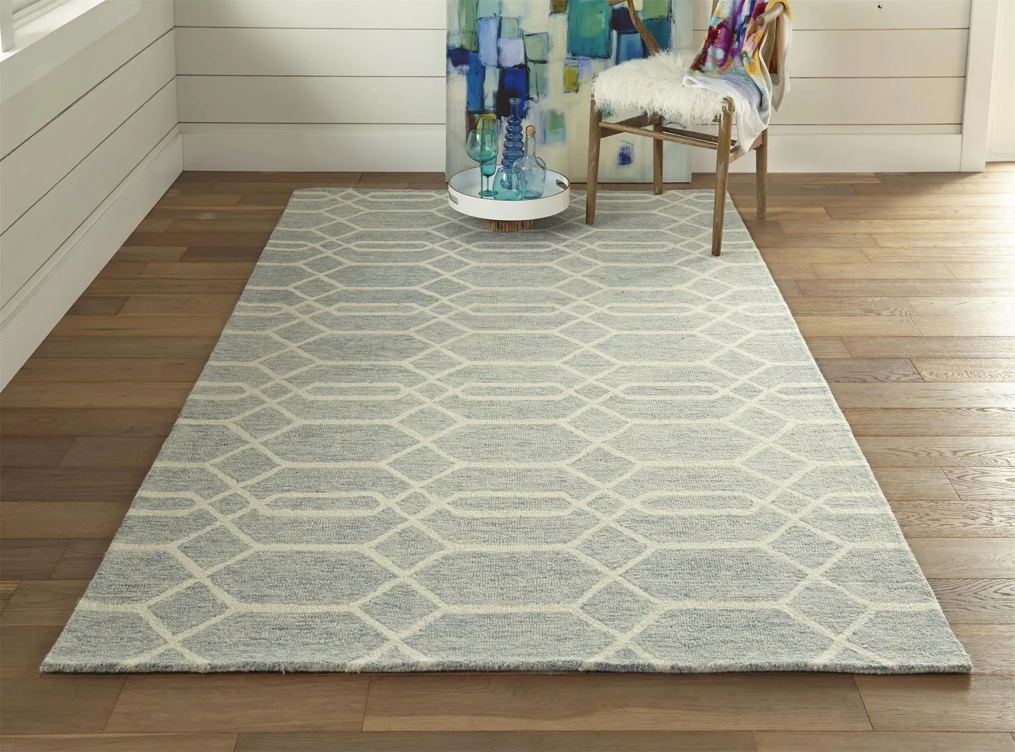 Belfort 8698777F Blue/Ivory Rug