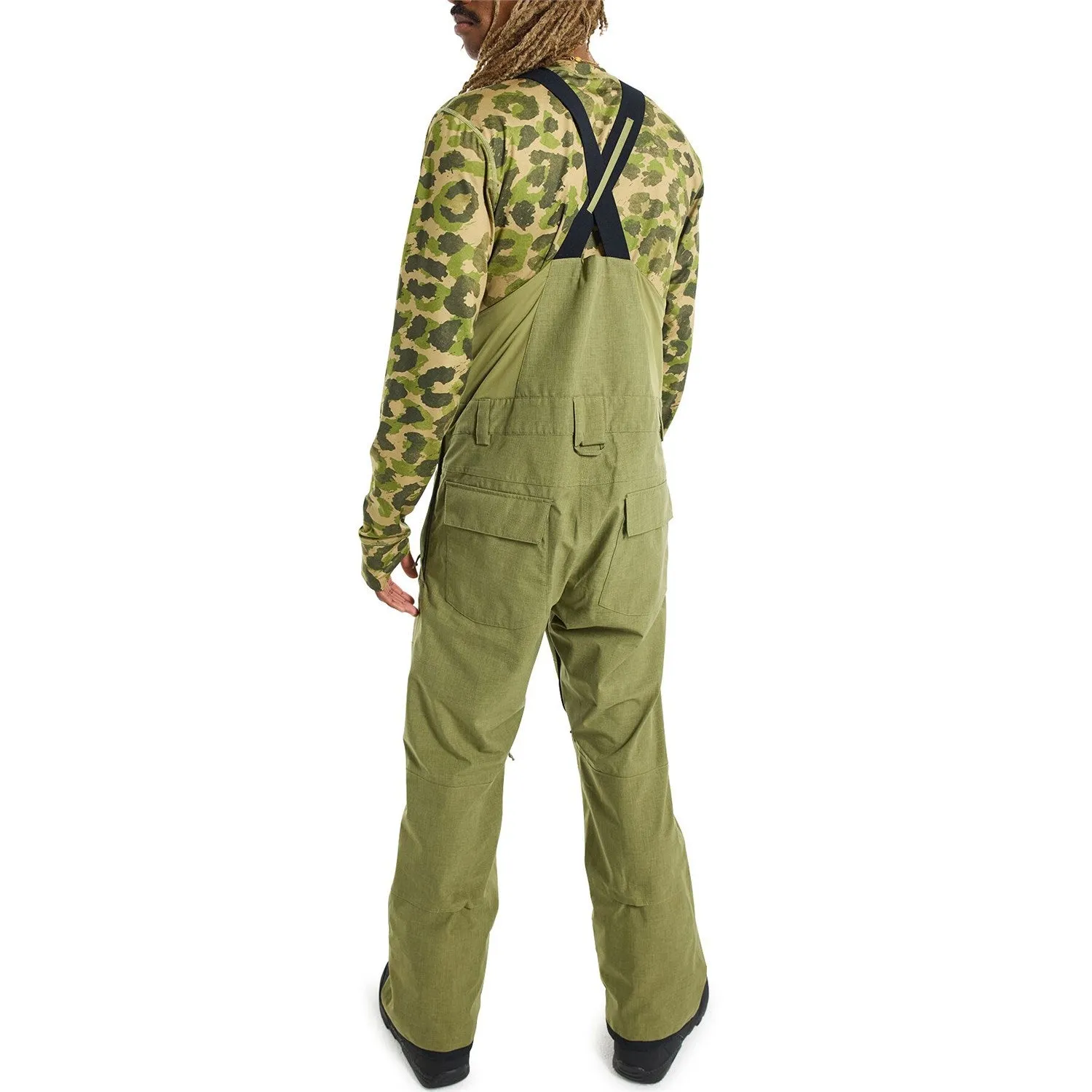 Burton Snowdial Bib Pants, Olive