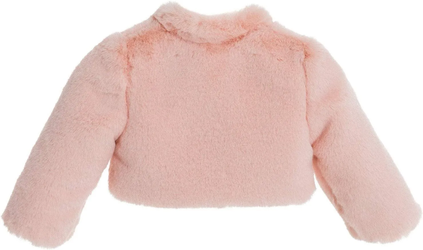 ekidsbridal Faux Fur Cape Princess Flower Girl Jacket Cozy Cover-Up Coat