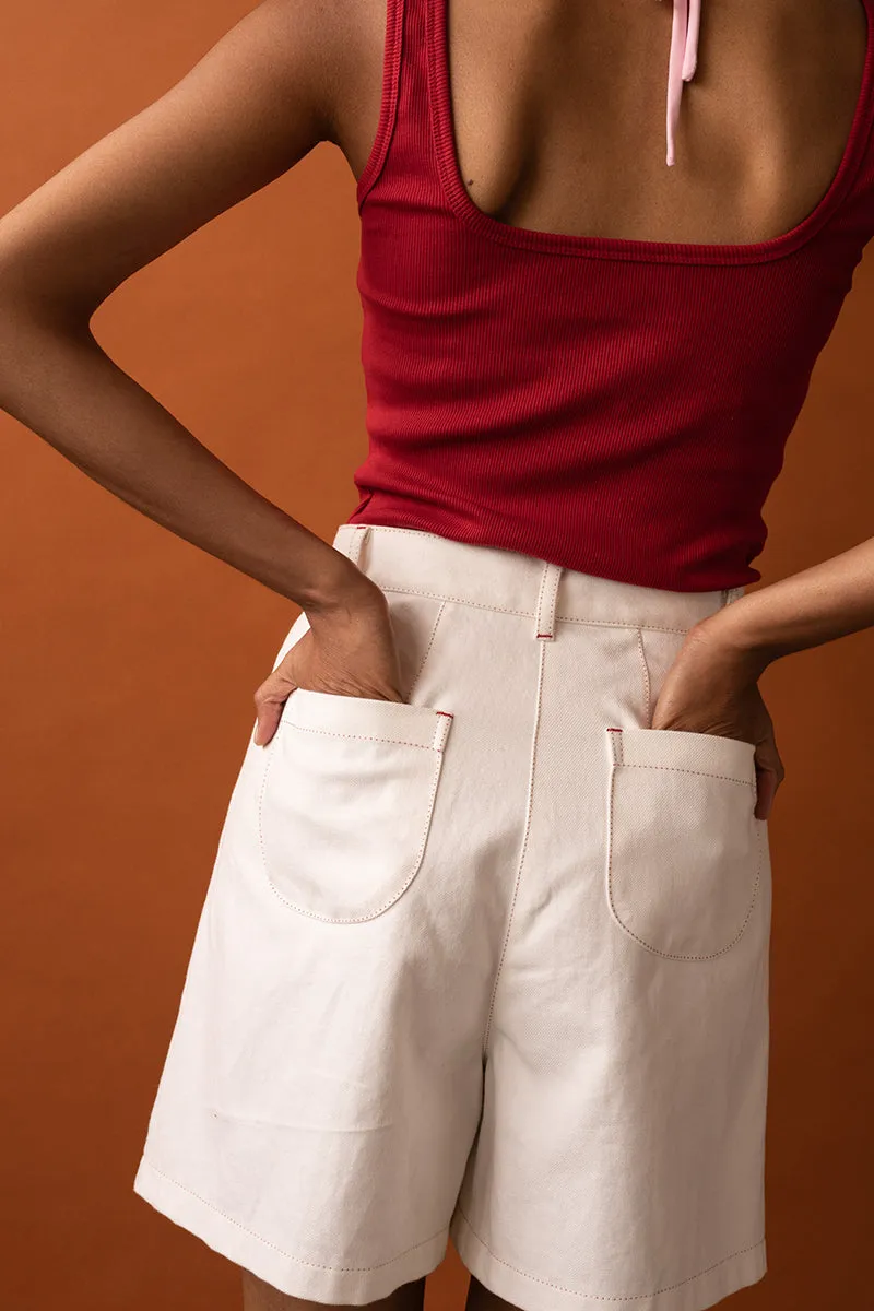 Freddie Shorts - Ivory