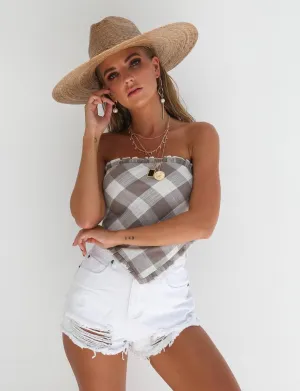 Harley Denim Shorts - White Denim