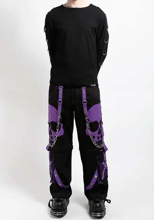 Scare [Black/Purple] | PANTS