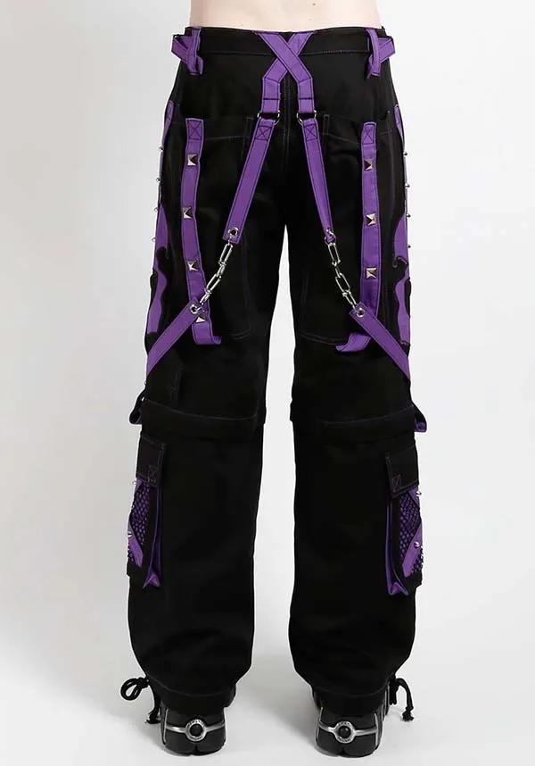 Scare [Black/Purple] | PANTS