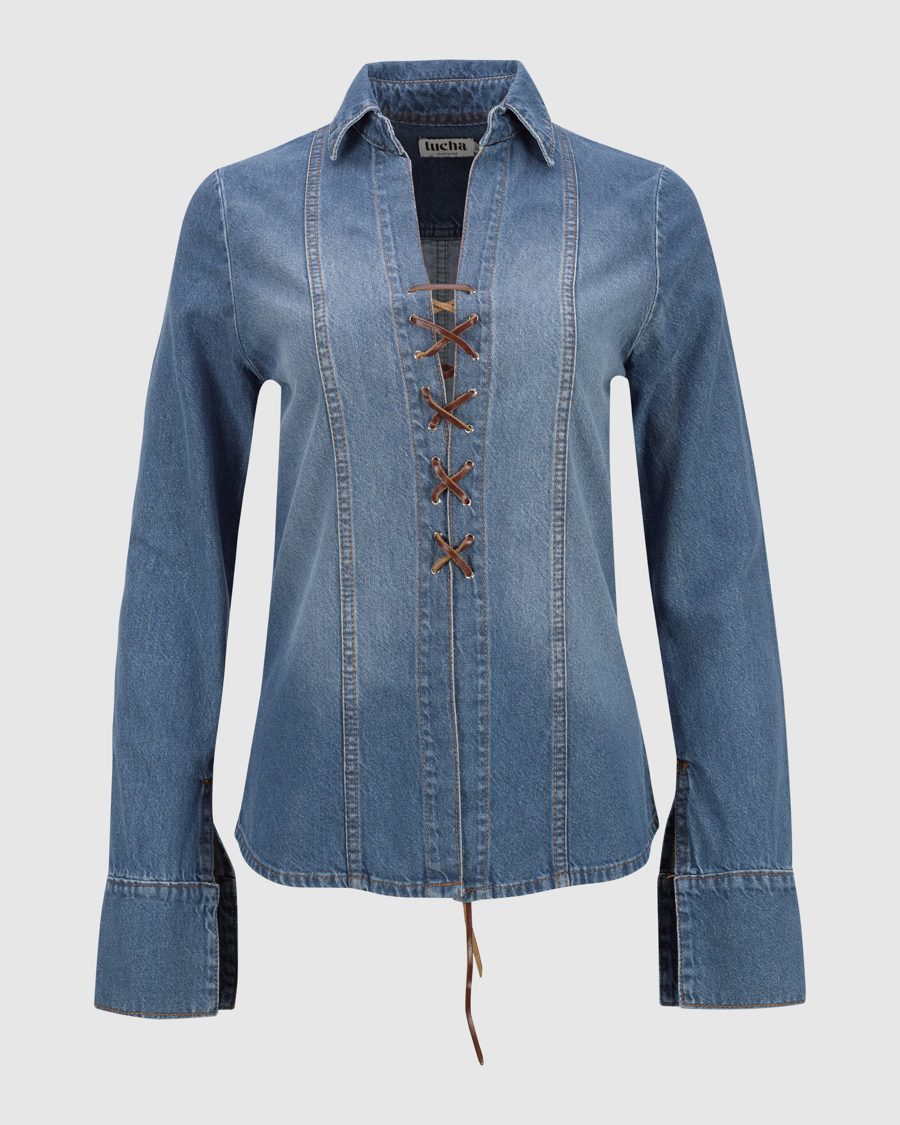 WEST DENIM TOP
